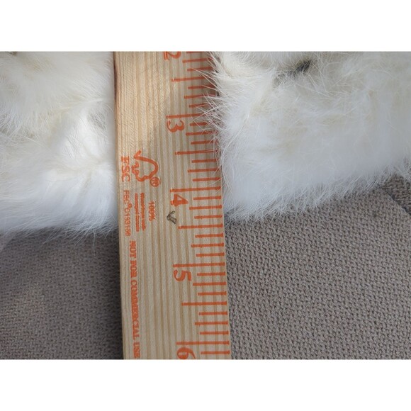 Winter Warm Scarf with Ball Casual Thick Genuine Fur Scarves Ladies Neck Warmer - Picture 10 of 11